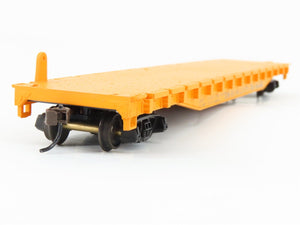 HO Scale Con-Cor 0001-009293 D&RGW Rio Grande Flat Car #23076 w/ U-Haul Trailer