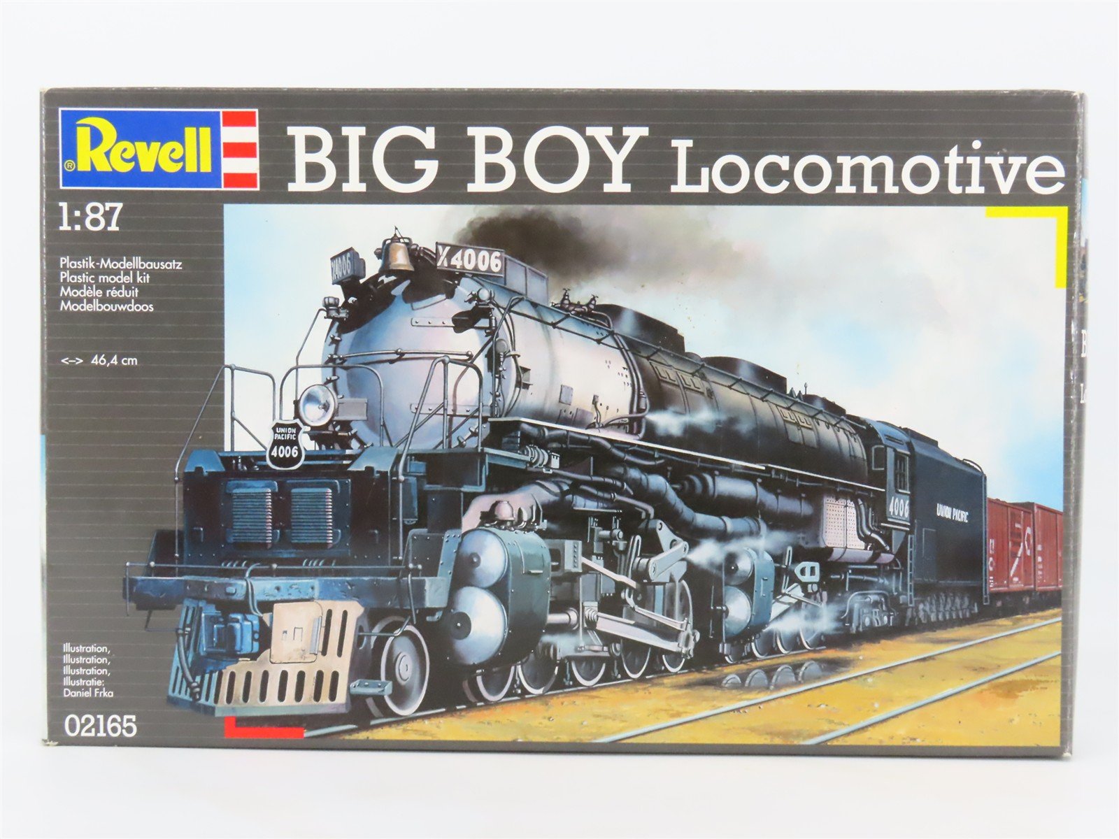 HO Scale Revell Kit 02165 Undecorated UP 4-8-8-4 Big Boy Steam - STATIC MODEL