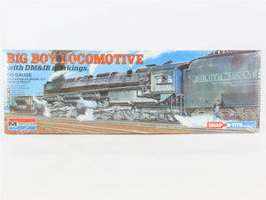 HO Monogram Snap-Tite Kit 1602 Undec 4-8-8-4 Big Boy Steam STATIC MODEL - SEALED