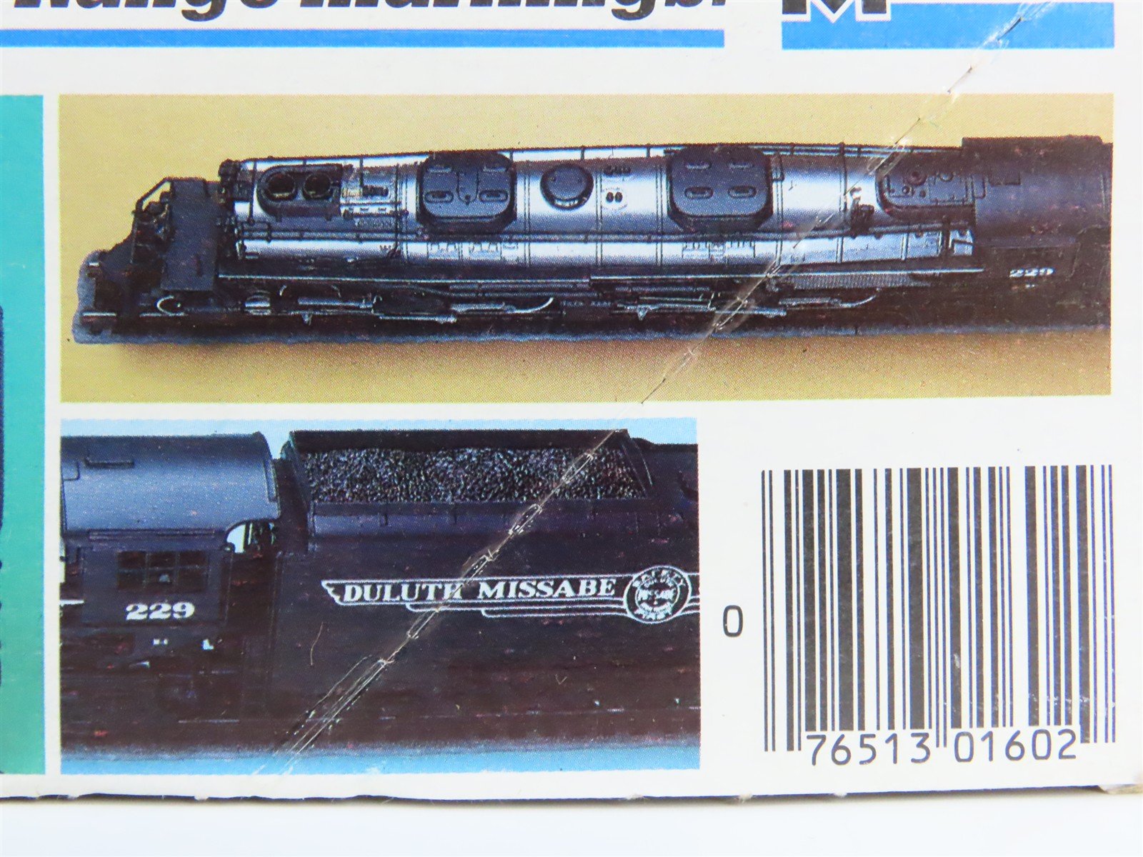 HO Monogram Snap-Tite Kit 1602 Undecorated 4-8-8-4 Big Boy Steam - STATIC MODEL
