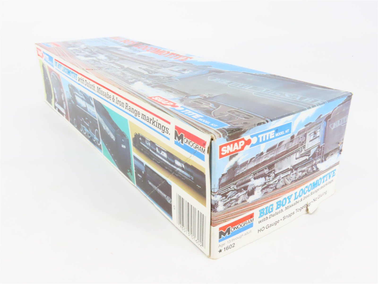 HO Monogram Snap-Tite Kit 1602 Undecorated 4-8-8-4 Big Boy Steam - STATIC MODEL
