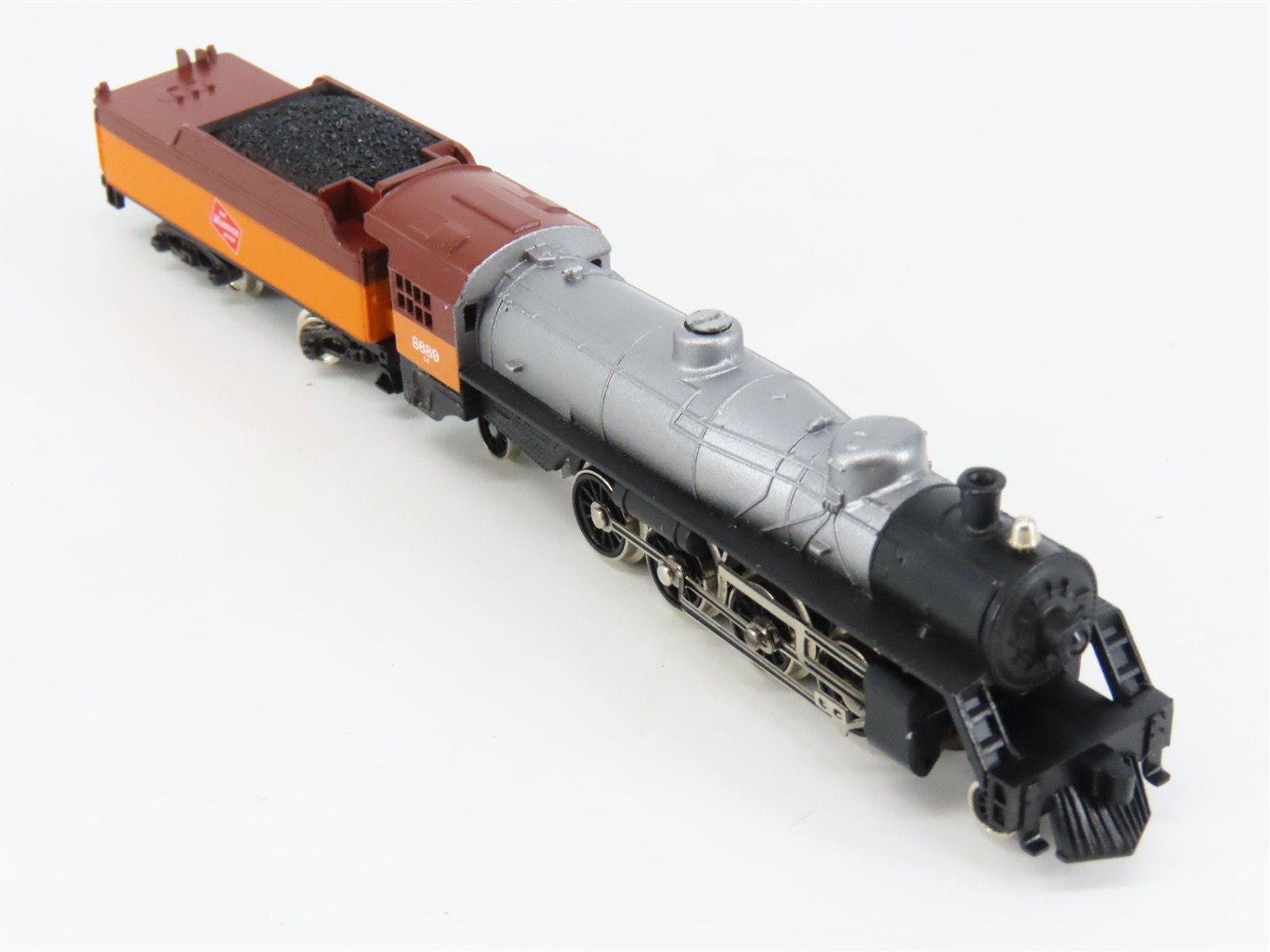 Z Scale Marklin Mini-Club 8139 MILW Milwaukee Road 2-8-2- Steam Freight Set