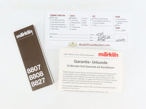 Z Scale Marklin Mini-Club 8139 MILW Milwaukee Road 2-8-2- Steam Freight Set