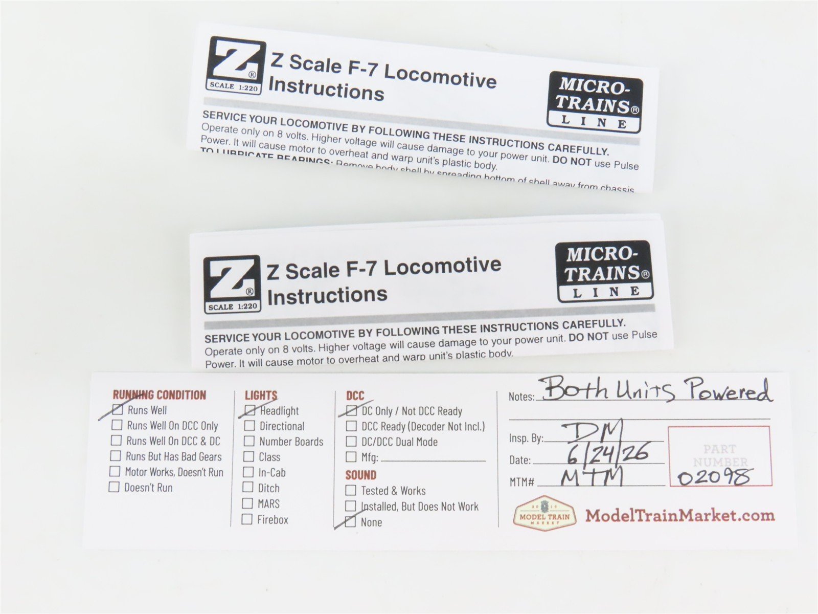 Z Micro-Trains MTL 98001330/98002330 GN 