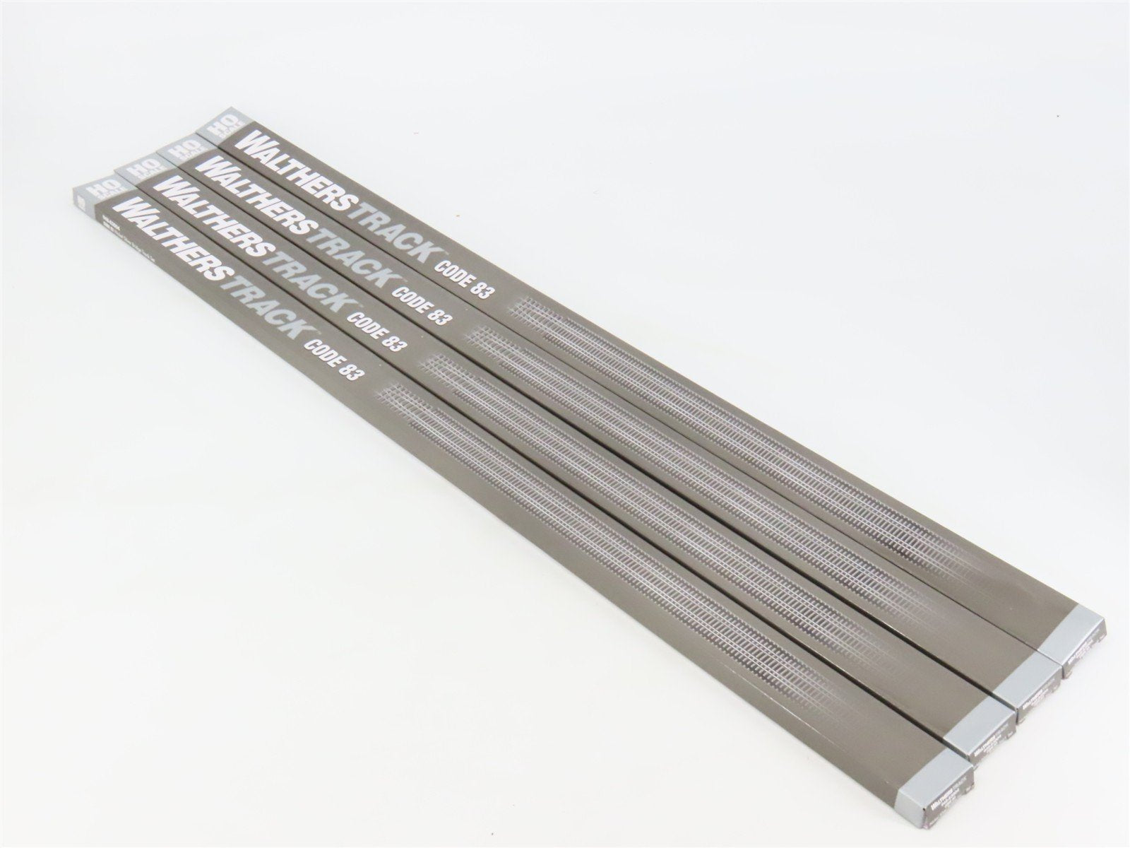 LOT of 4 HO Scale Walthers 948-83004 Code-83 Nickel Silver Bridge Track Set