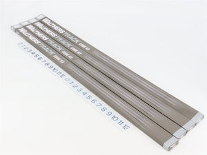 LOT of 4 HO Scale Walthers 948-83004 Code-83 Nickel Silver Bridge Track Set
