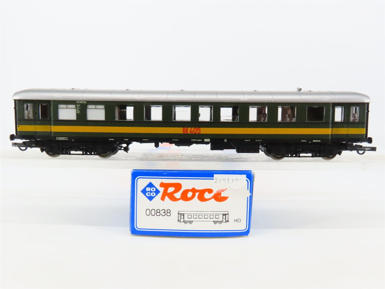 HO Scale Roco 00838 RK Military Railway Kitchen European Passenger Car #405