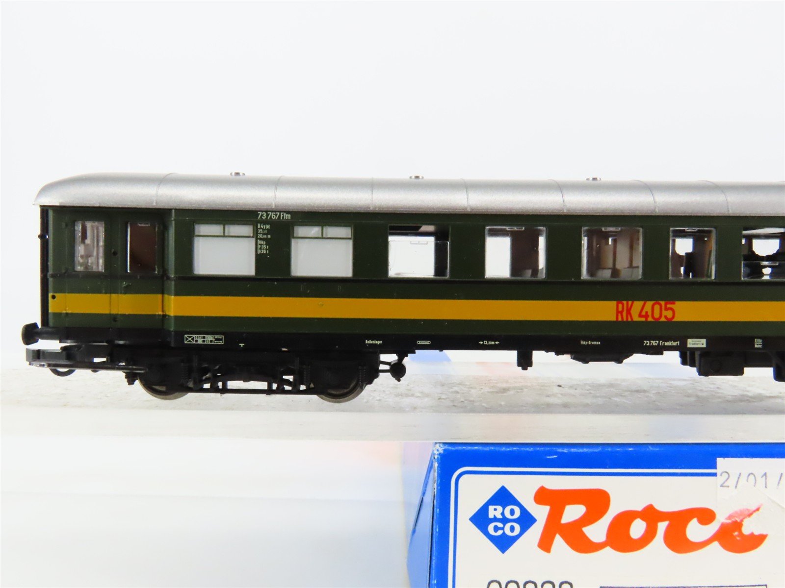 HO Scale Roco 00838 RK Military Railway Kitchen European Passenger Car #405