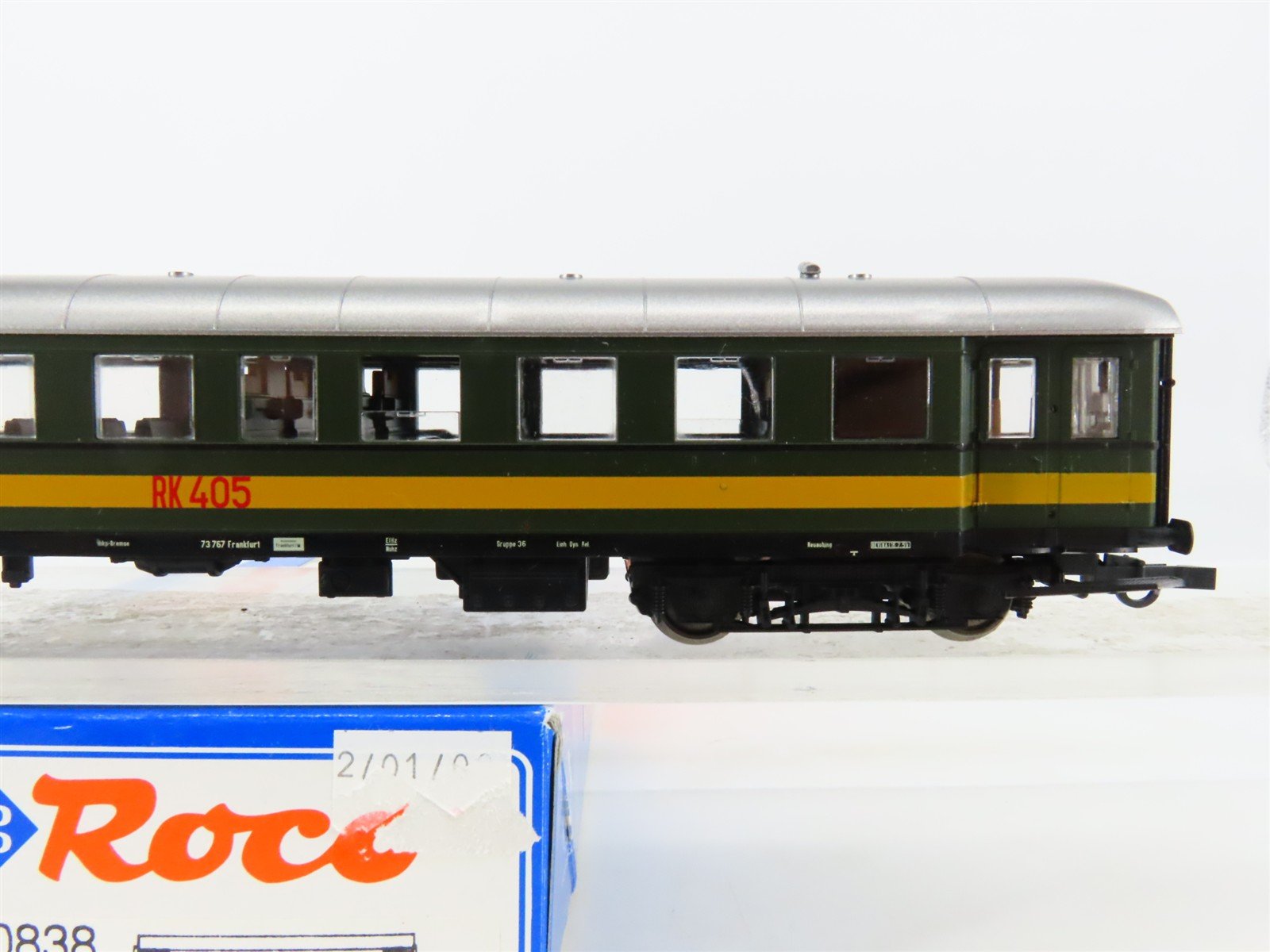 HO Scale Roco 00838 RK Military Railway Kitchen European Passenger Car #405
