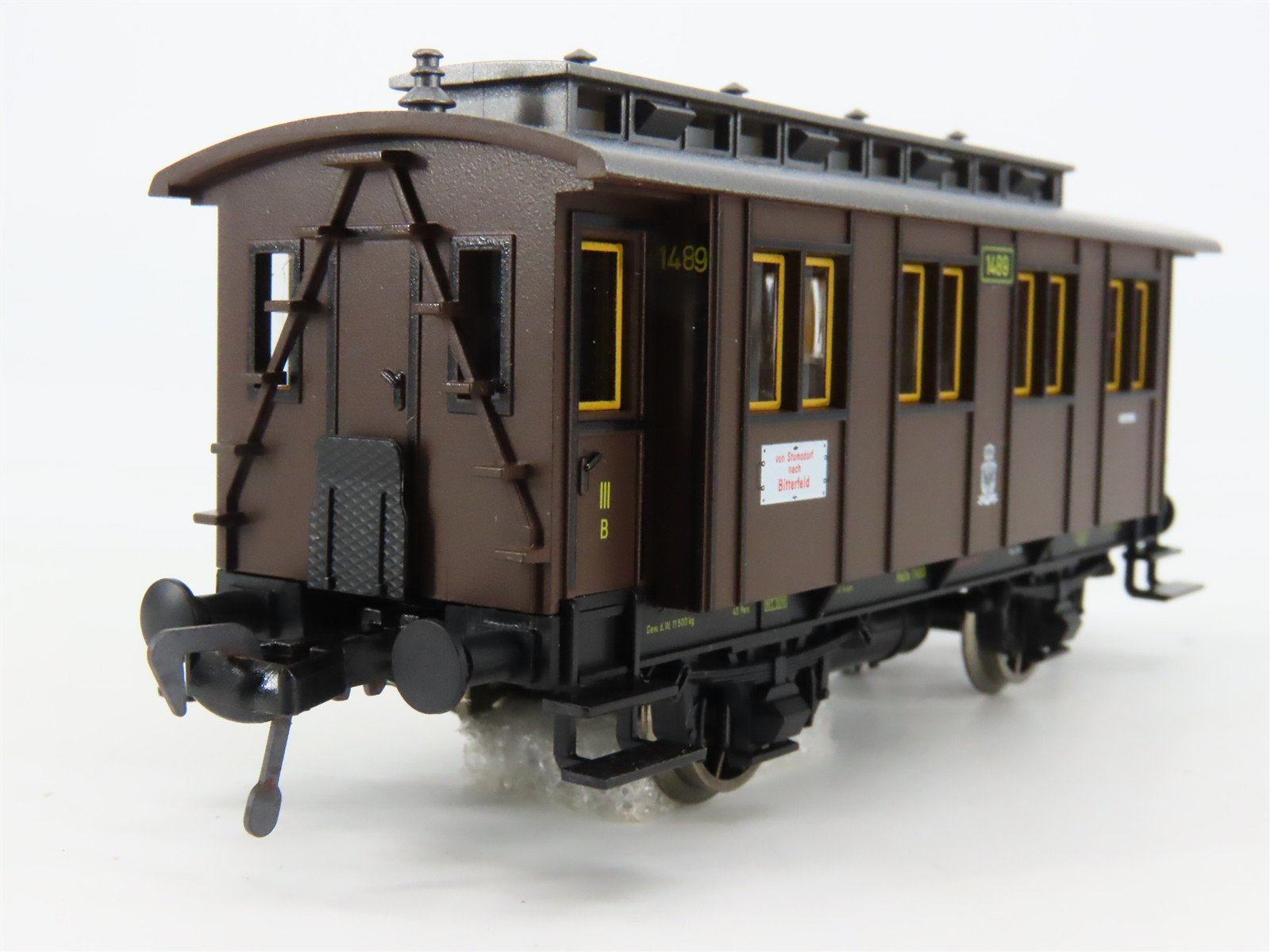 HO Scale Fleischmann 4882 KPEV Prussian Era I Passenger 6-Car Set