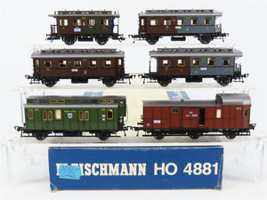 HO Scale Fleischmann 4881 KPEV Prussian Era I Passenger 6-Car Set