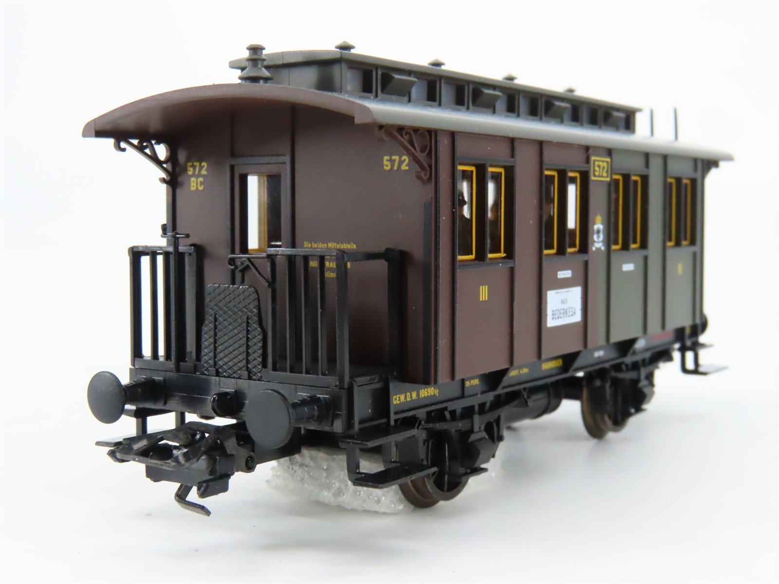 HO Scale Fleischmann 4881 KPEV Prussian Era I Passenger 6-Car Set