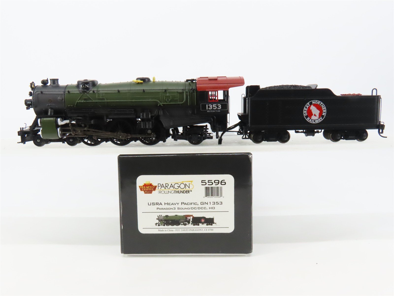 HO Broadway Limited BLI 5596 GN 4-6-2 USRA Heavy Pacific Steam #1353 - Paragon3