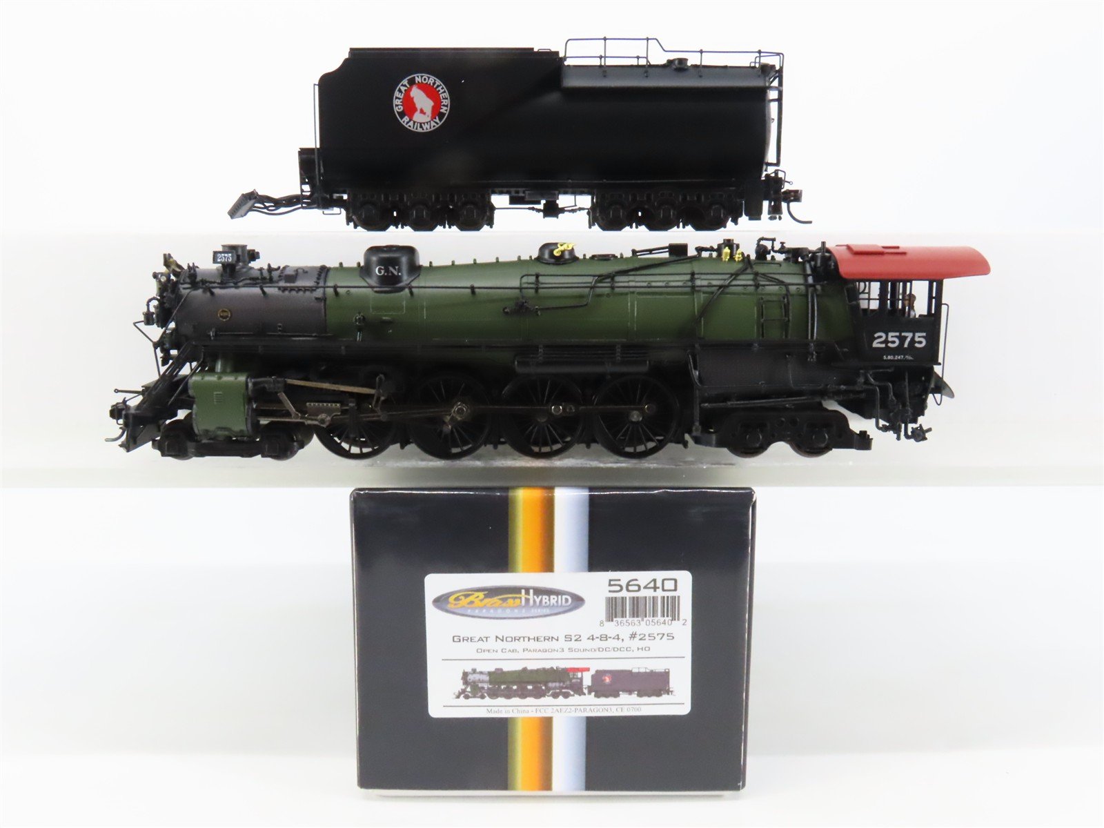 HO Broadway Limited BLI BRASS HYBRID 5640 GN 4-8-4 S2 Steam #2575 - Paragon3