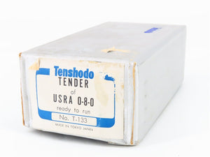 HO Scale Tenshodo BRASS T-133 Unlettered USRA Tender w/Pre-Installed DCC & Sound