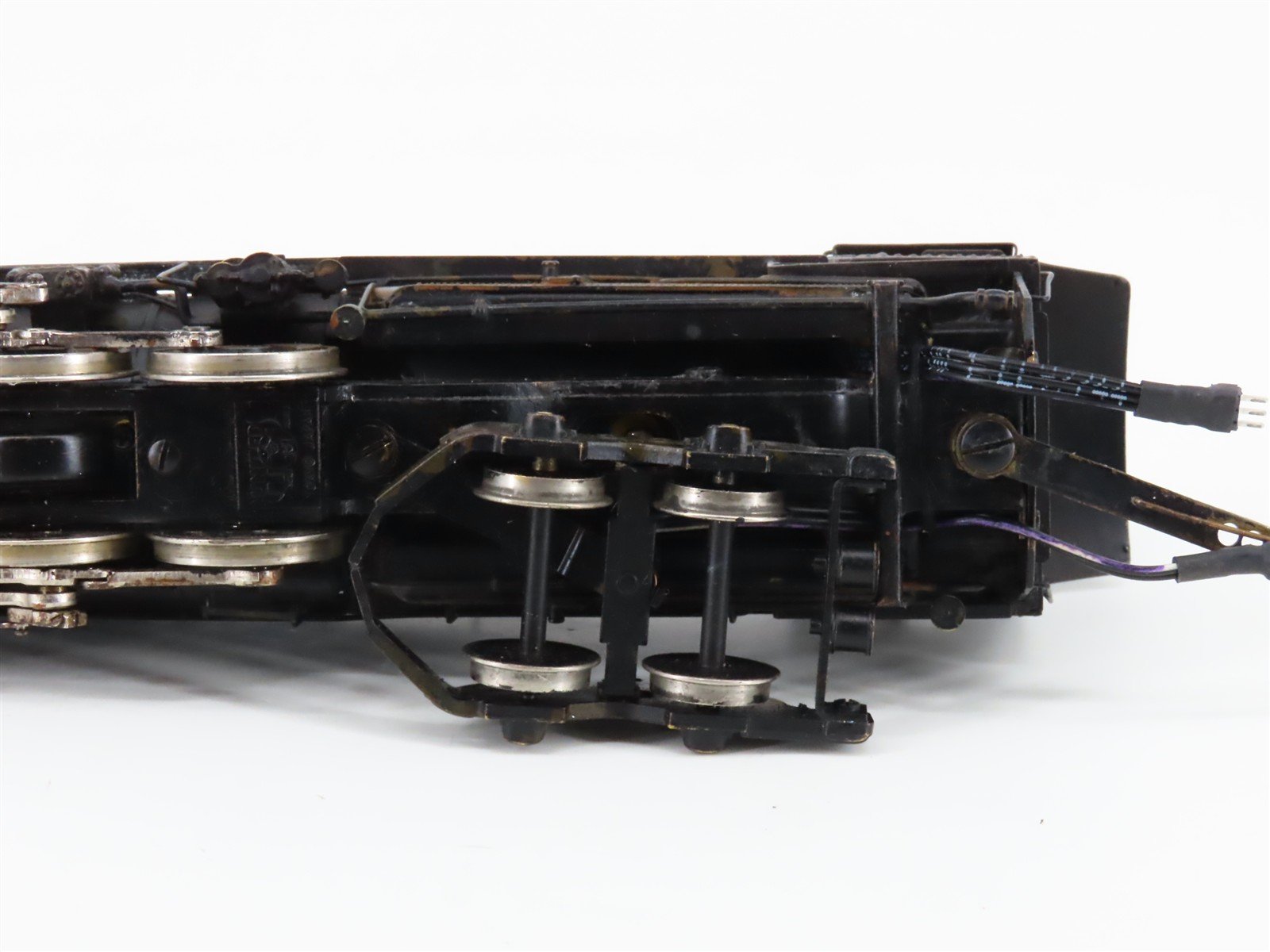 HO United BRASS 2-8-4 Berkshire Steam #3821 DCC ONLY w/Sound - Custom/Weathered