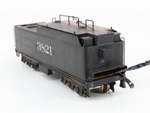 HO United BRASS 2-8-4 Berkshire Steam #3821 DCC ONLY w/Sound - Custom/Weathered