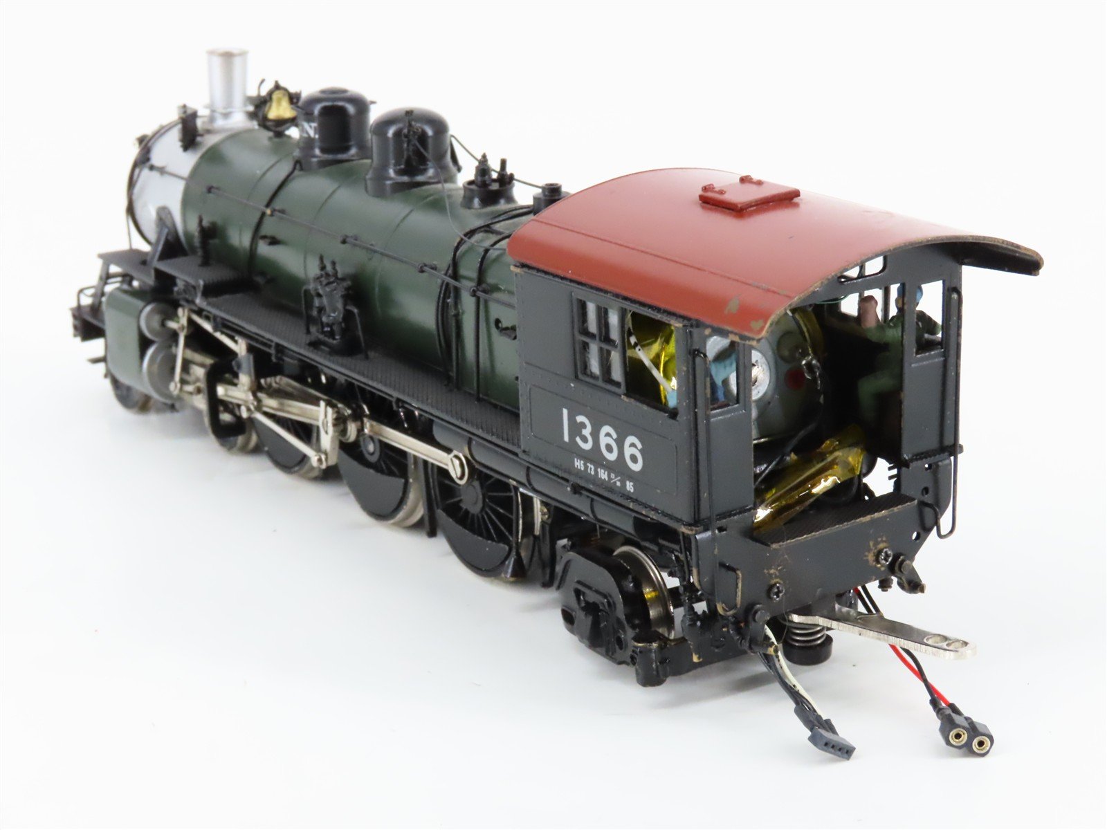 HO PFM/United BRASS GN 4-6-2 H-5 Pacific Steam #1366 w/ DCC & Sound - Custom