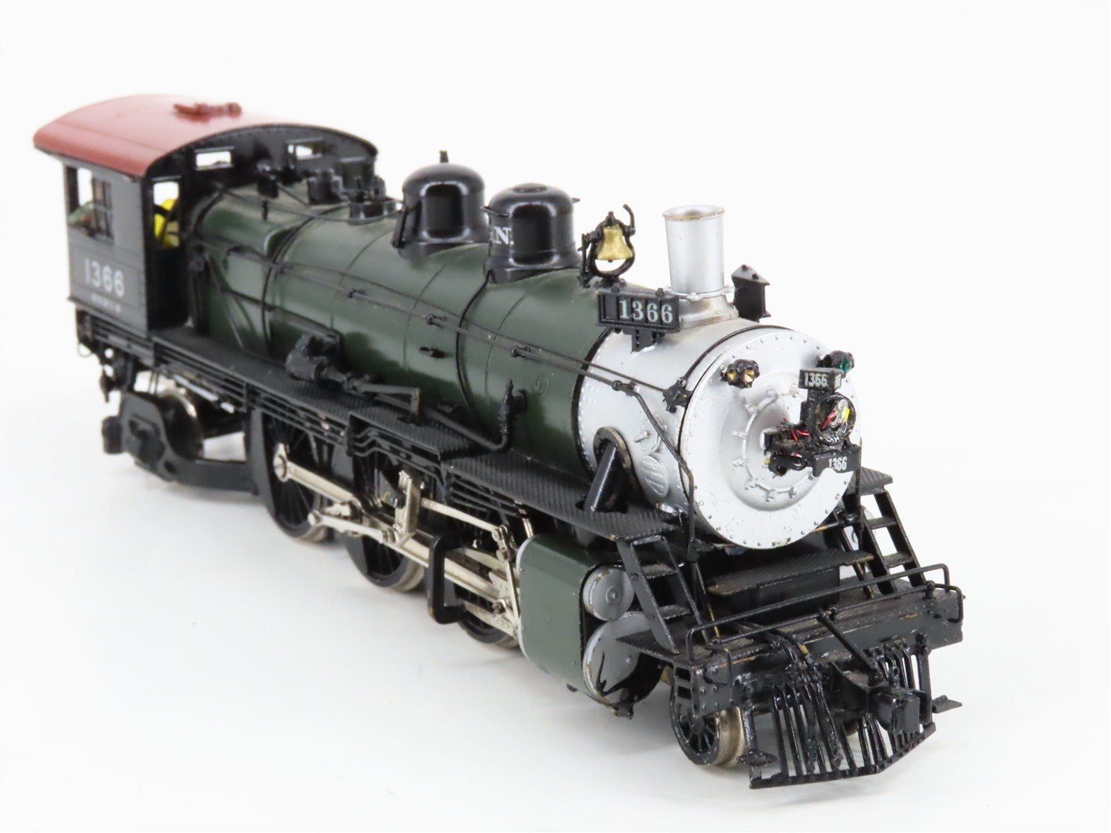 HO PFM/United BRASS GN 4-6-2 H-5 Pacific Steam #1366 w/ DCC & Sound - Custom