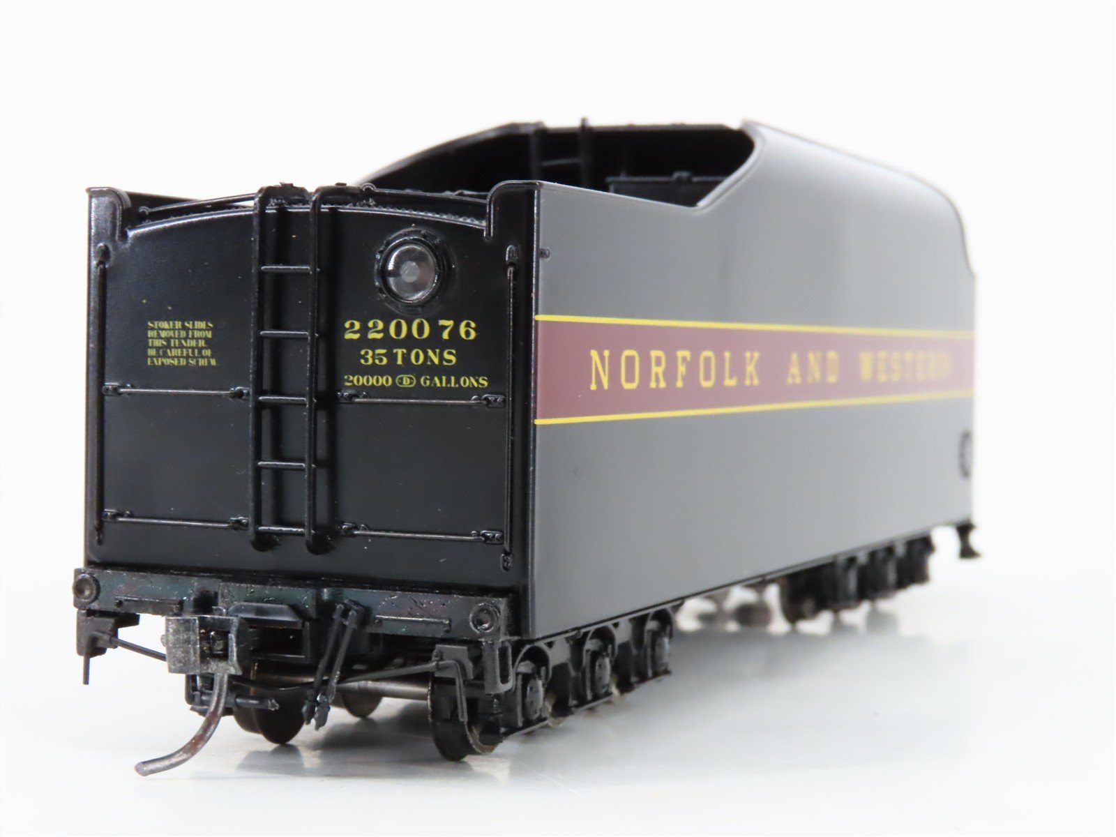 HO Broadway Limited BLI 1113 N&W 4-8-4 Class J Steam #600 - DCC ONLY w/ Sound