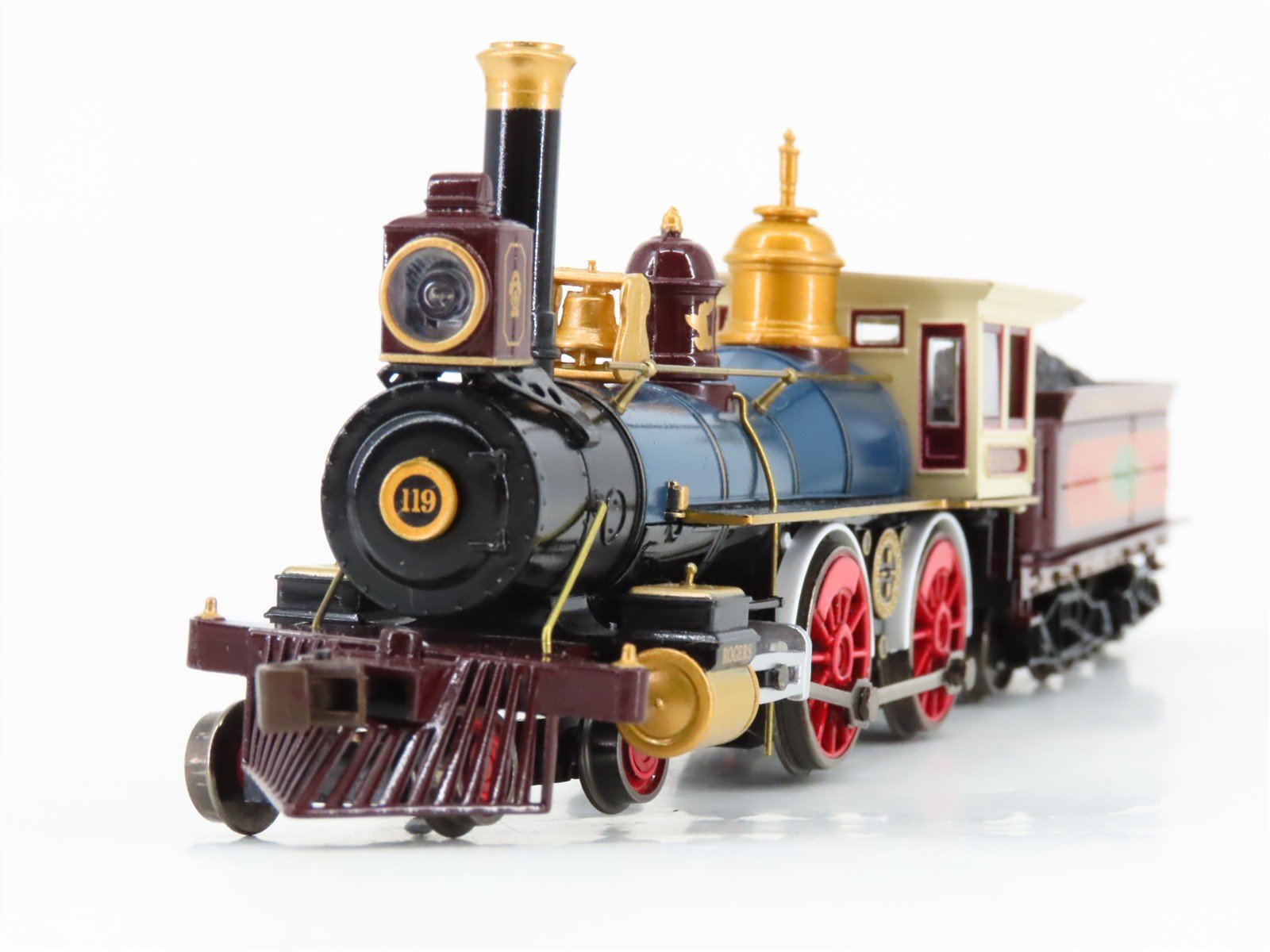 HO Scale Bachmann 52707 UP Union Pacific 4-4-0 American Steam #119 w/DCC & Sound