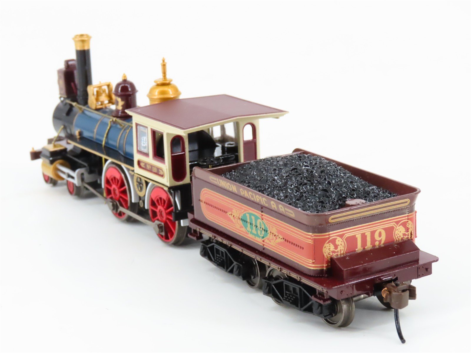 HO Scale Bachmann 52707 UP Union Pacific 4-4-0 American Steam #119 w/DCC & Sound
