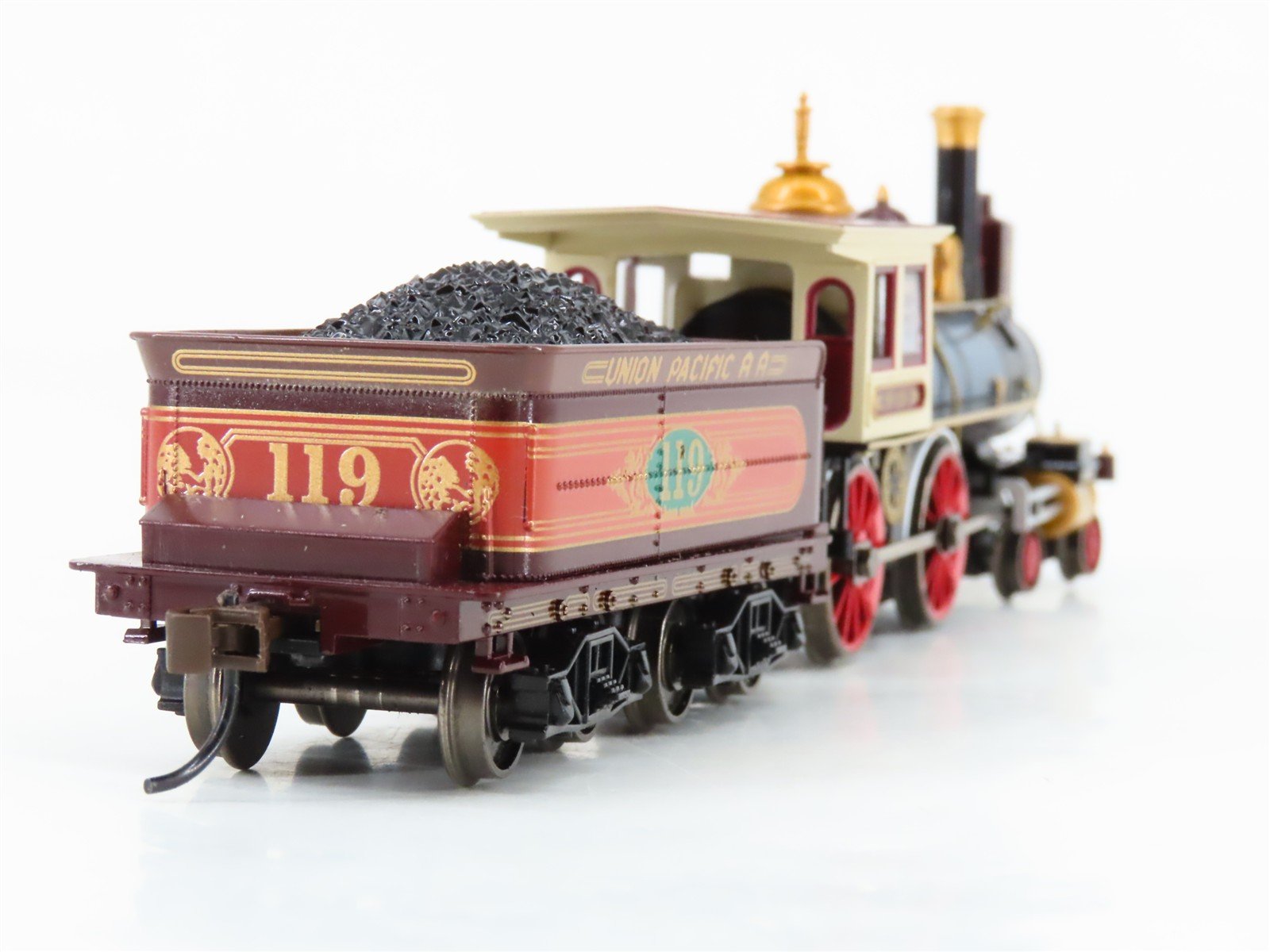 HO Scale Bachmann 52707 UP Union Pacific 4-4-0 American Steam #119 w/DCC & Sound