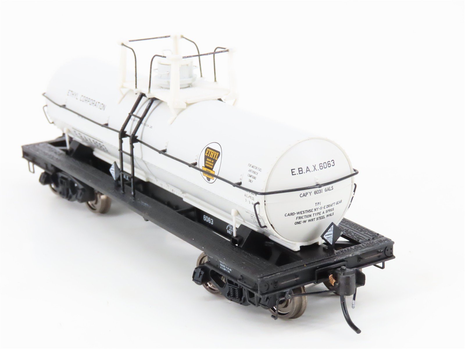 HO Broadway Limited BLI 7666 EBAX Ethyl / SHPX Wyandotte 6k Gal Tank Car 2-Pack