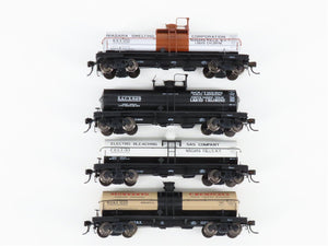 HO Broadway Limited BLI 6176 MONX, EBGX, SACX, & NSX Chlorine Tank Cars 4-Pack