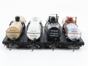 HO Broadway Limited BLI 6176 MONX, EBGX, SACX, & NSX Chlorine Tank Cars 4-Pack
