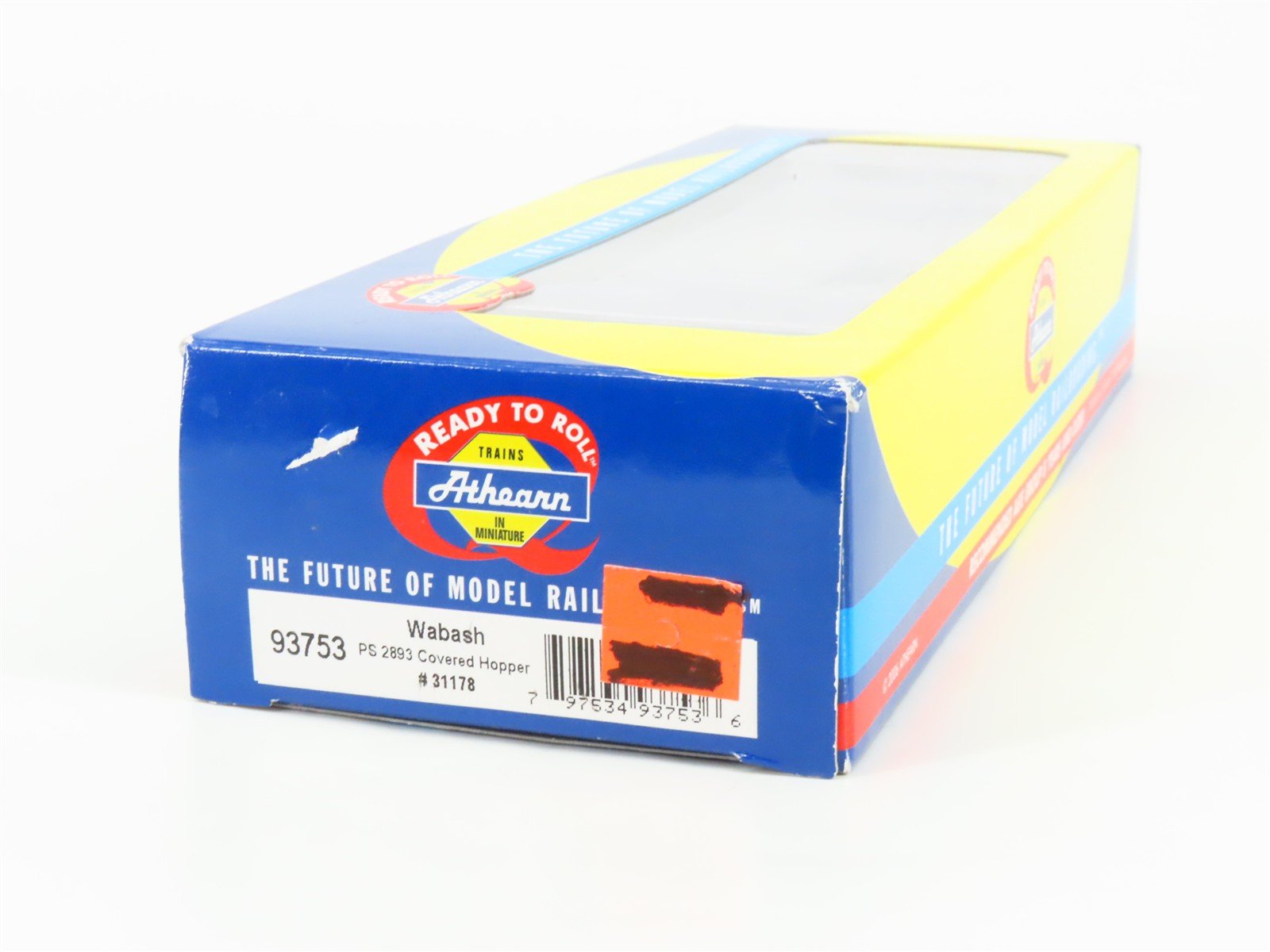HO Scale Athearn 93753 WAB Wabash 3-Bay PS 2893 Covered Hopper #31178