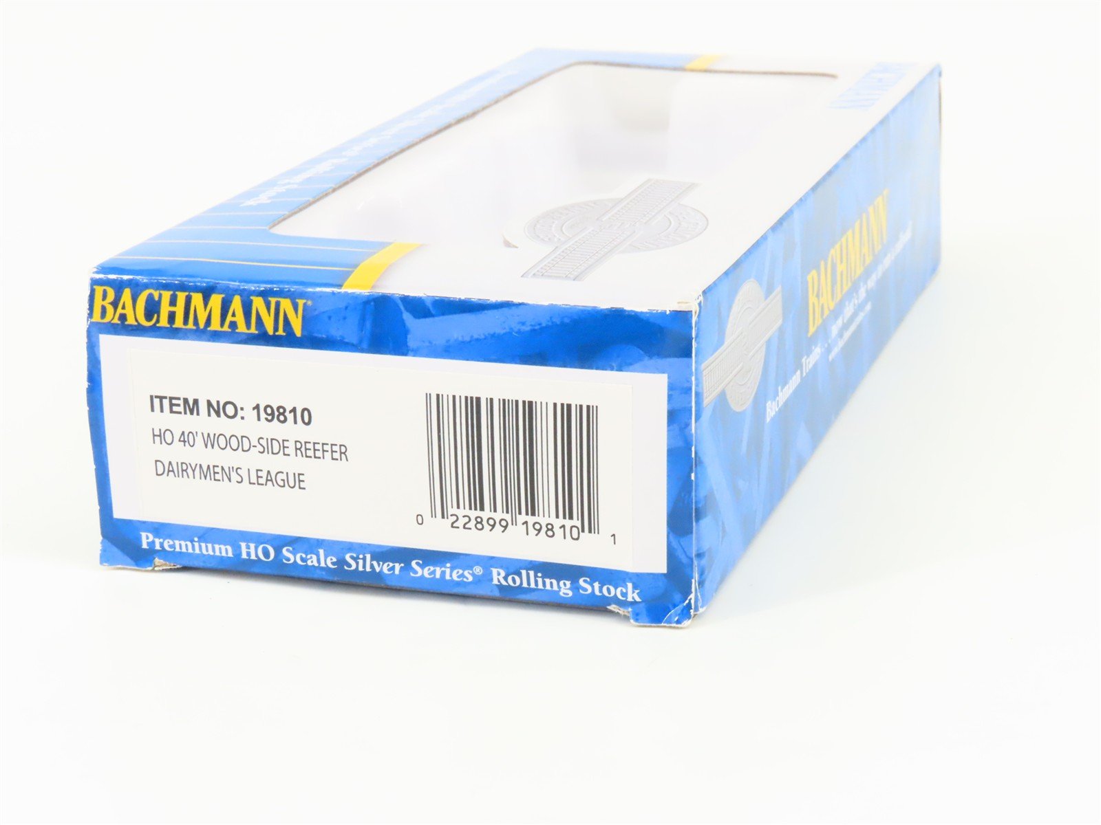 HO Scale Bachmann Silver 19810 GARE Dairymen's League 40' Wood-Side Reefer #776