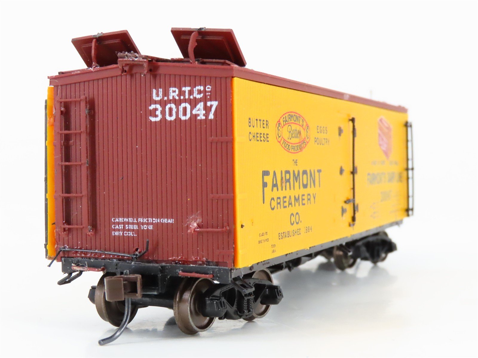 HO Scale Branchline Blueprint 1356 URTC Fairmont Creamery 40' Wood Reefer #30047