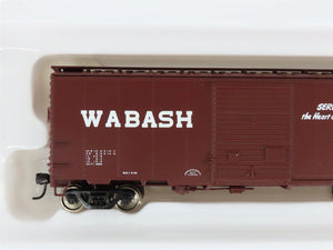 LOT of 2 HO Scale Walthers Mainline WAB Wabash 40' Single Door Steel Box Cars