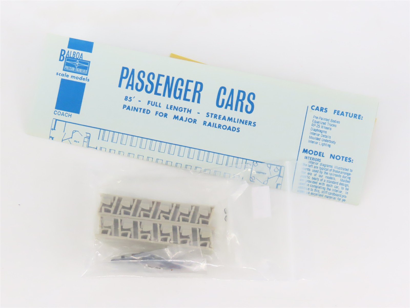 HO Scale Balboa BRASS 504 GN 