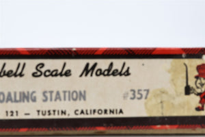 HO/HOn3 1/87 Scale Campbell Scale Models Kit #357 Coaling Station