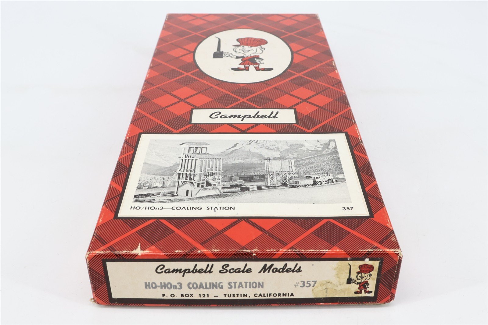 HO/HOn3 1/87 Scale Campbell Scale Models Kit #357 Coaling Station