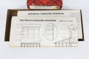 HO/HOn3 1/87 Scale Campbell Scale Models Kit #357 Coaling Station