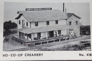 HO 1/87 Scale Campbell Scale Models Kit #418 Co-Op Creamery
