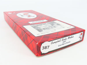 HO 1/87 Scale Campbell Scale Models Kit #387 Gran'Ma's House
