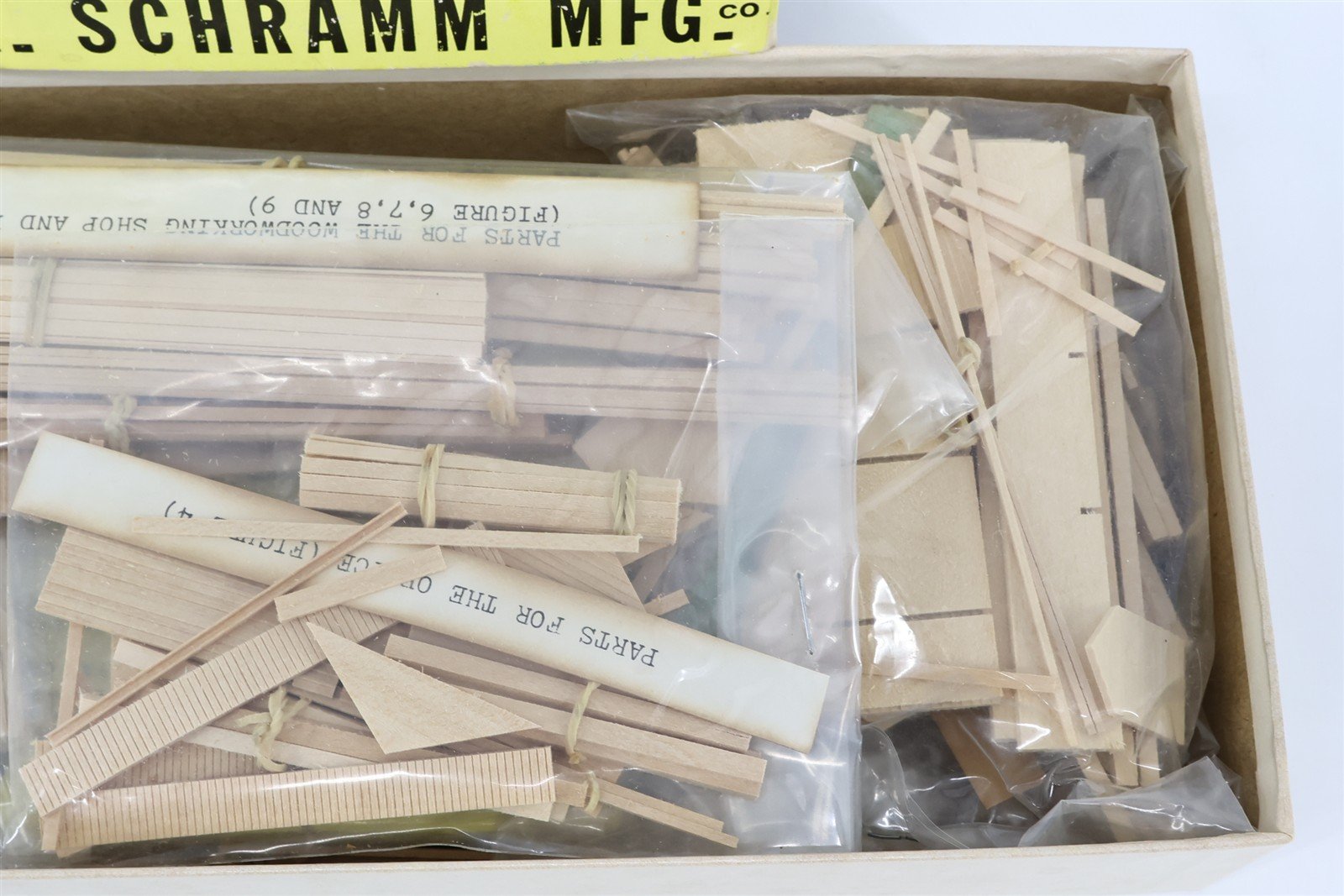 HO 1/87 Scale Fine Scale Miniatures Kit #190 R. Schramm Mfg. Co. Building