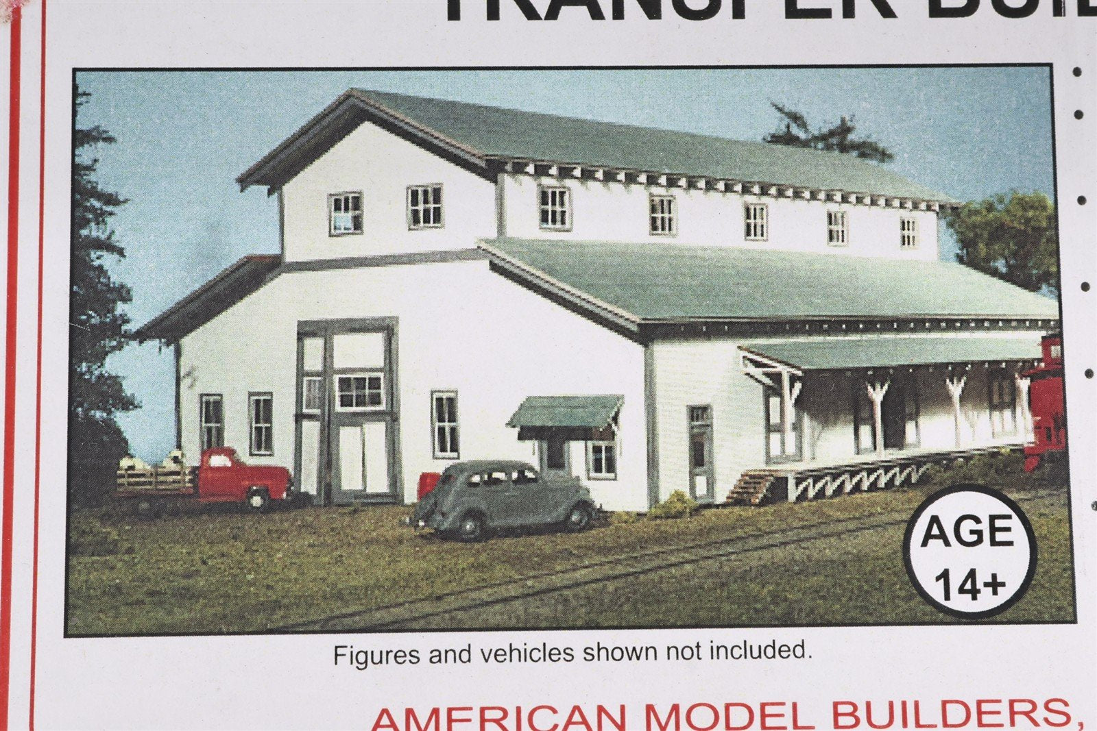 HO 1/87 Scale American Model Builders AMB LaserKit #704 Transfer Building