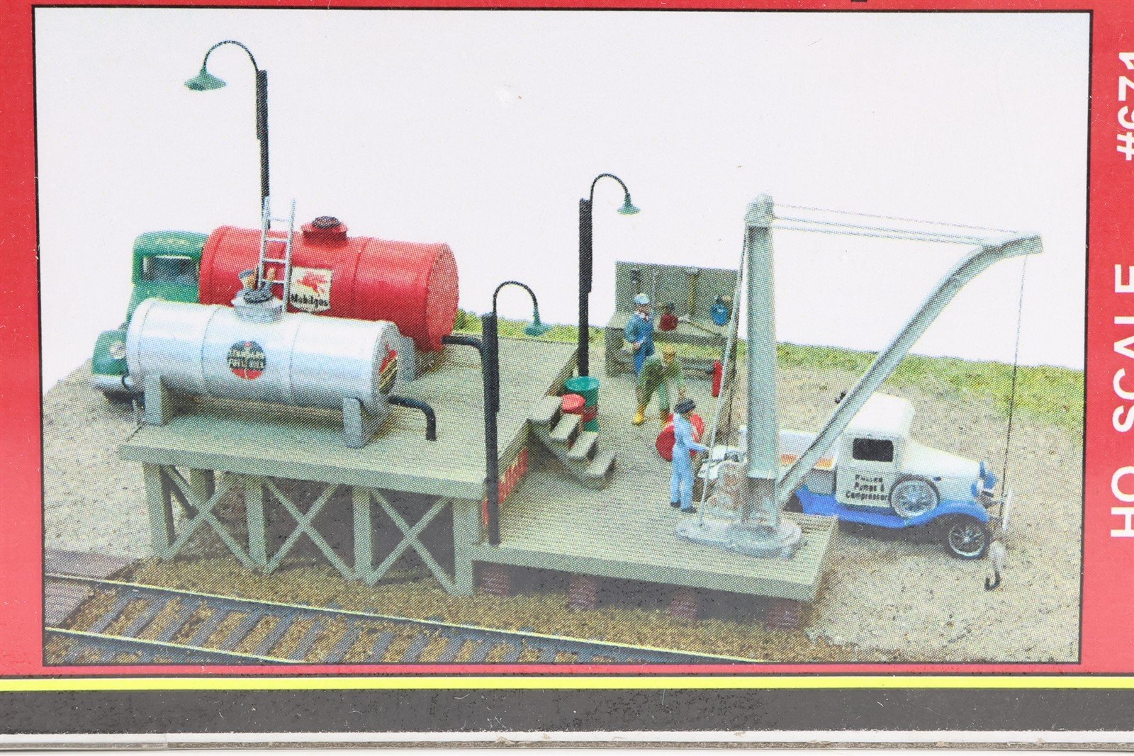 HO Scale JL Innovative Design Laser-Cut Kit #671 East Side Fuel Depot - SEALED