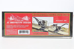 HO JL Innovative Laser-Cut Kit #391 Brownhoist Industrial Pillar Crane - SEALED