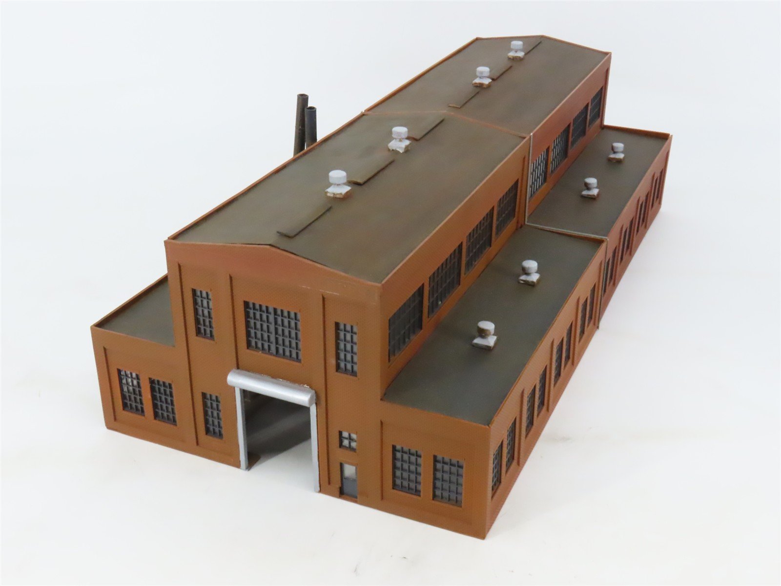 HO 1/87 Scale Walthers Factory Building - Assembled - Custom
