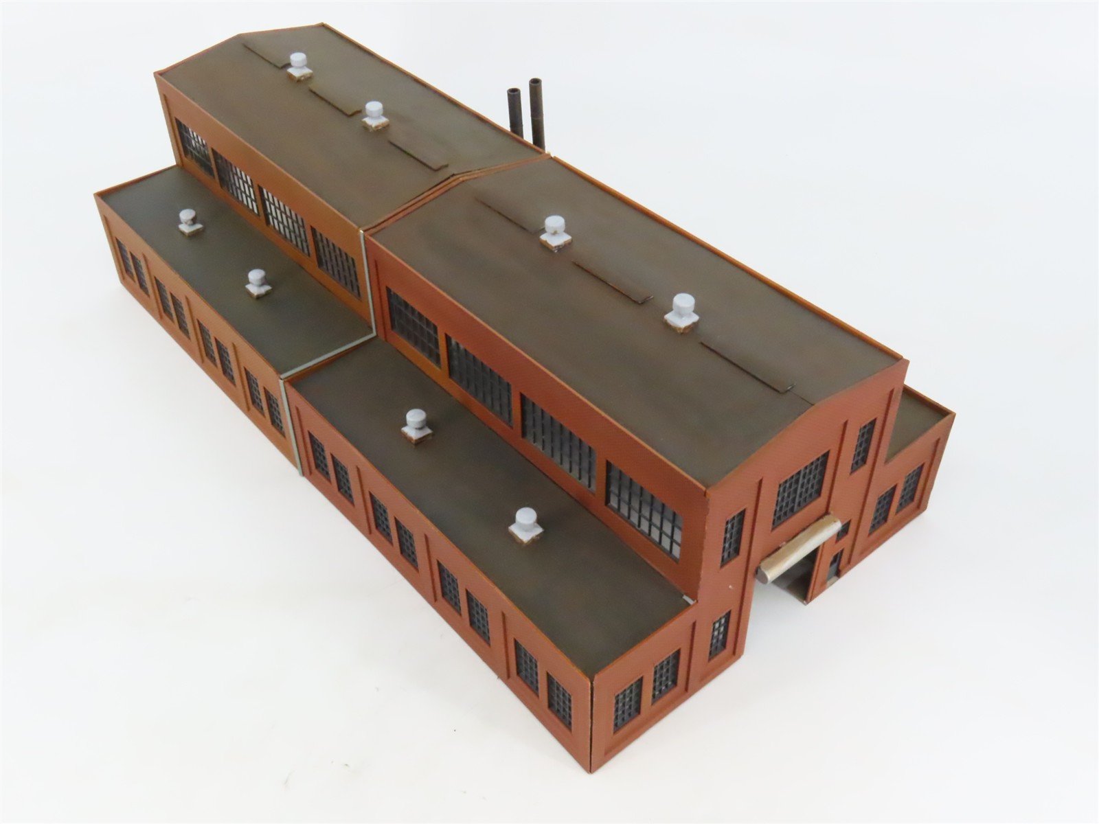 HO 1/87 Scale Walthers Factory Building - Assembled - Custom
