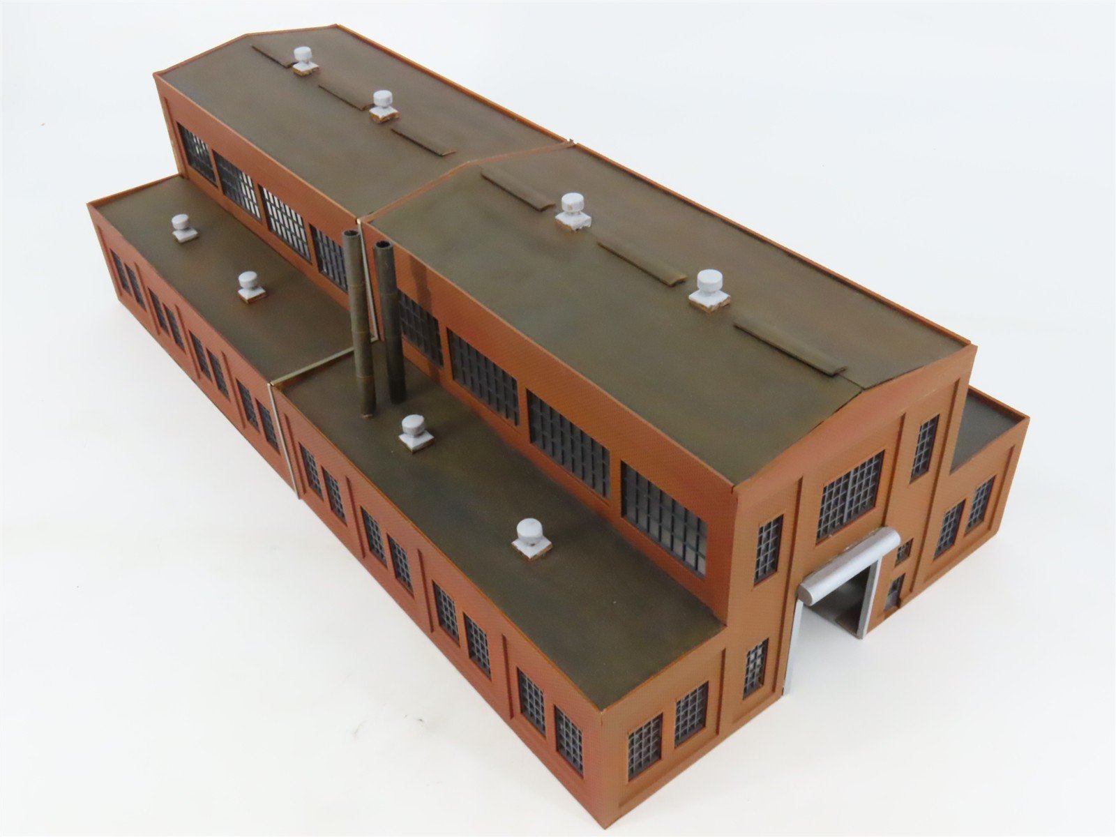 HO 1/87 Scale Walthers Factory Building - Assembled - Custom