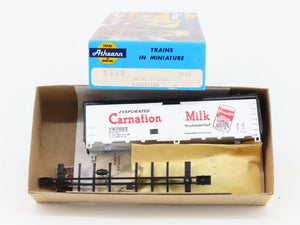 HO Scale Athearn Kit 1602 CM Carnation Evaporated Milk 40' Steel Reefer #25003