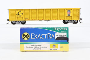 HO ExactRail Express EX-1212-2 UP Union Pacific Gunderson 2420 Gondola #32719