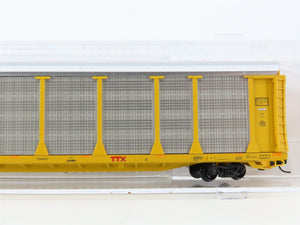N Micro-Trains MTL 11100382 TTGX / TTX 89' Tri-Level Closed Autorack #711010